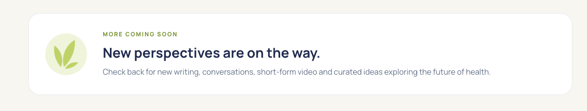 Afya Insights coming soon graphic